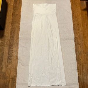 SKIMS SHAPING SWIM LONG SKIRT